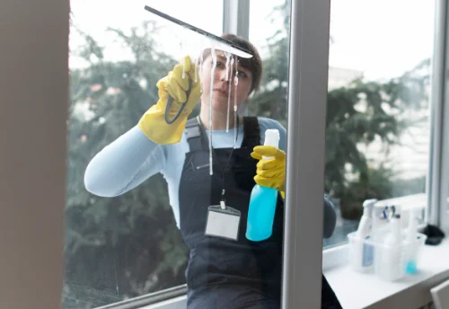 Nettoyage de vitres intérieures et extérieures à Mespuits